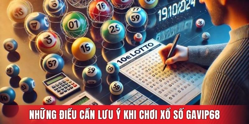 Những điều cần lưu ý khi chơi Xổ số GAVIP68